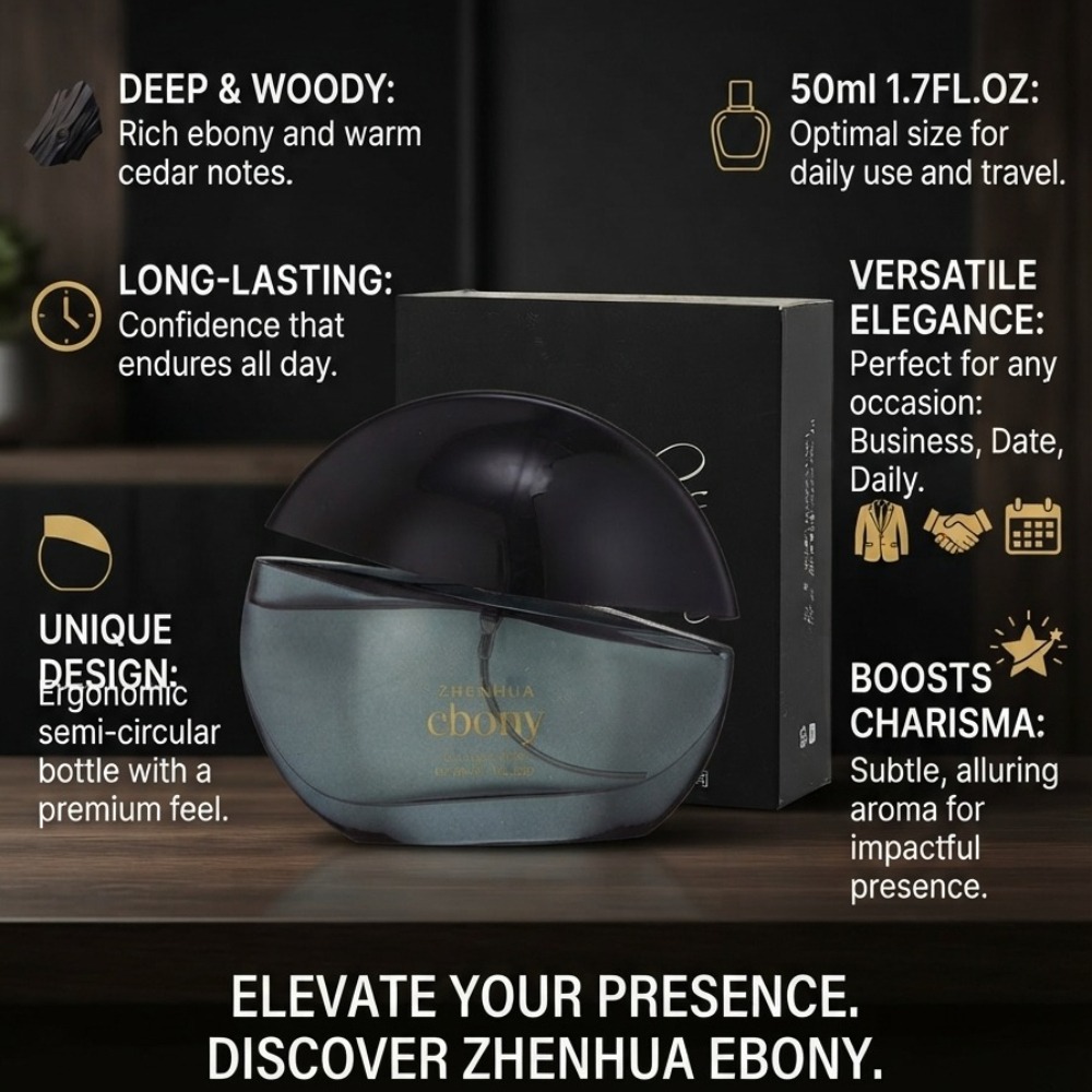 50ML Luxury Ebony Perfume Long - Unique Perfume Fragrance 评论和价格