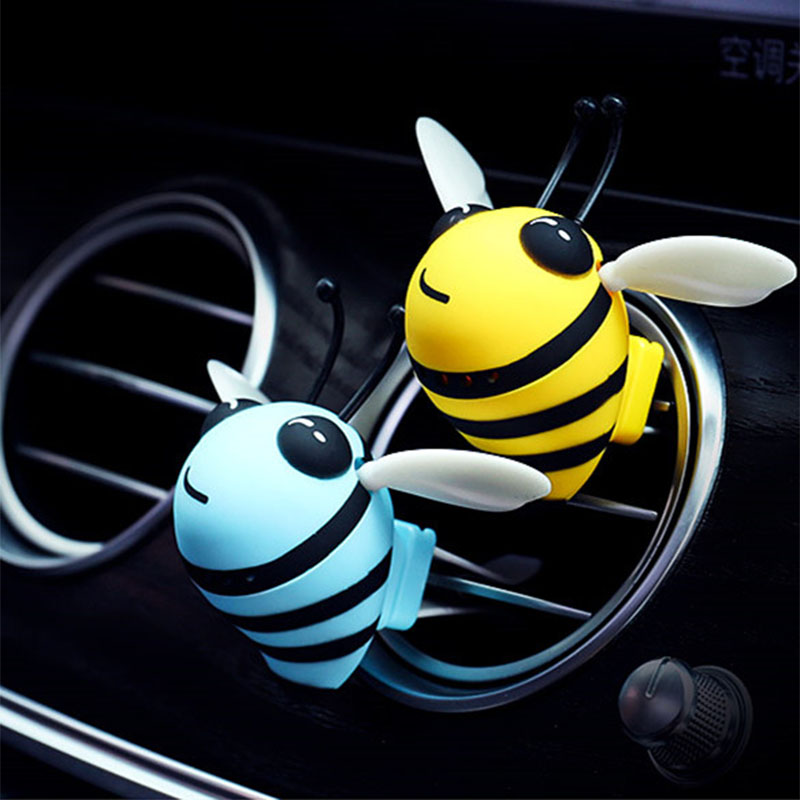 Cute Little Bee Car Air Freshe - Perfume Fragrance Time 评论和价格
