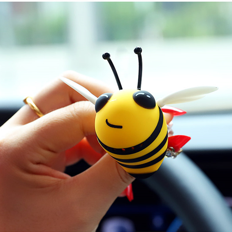 Cute Little Bee Car Air Freshe - Perfume Fragrance Time 评论和价格