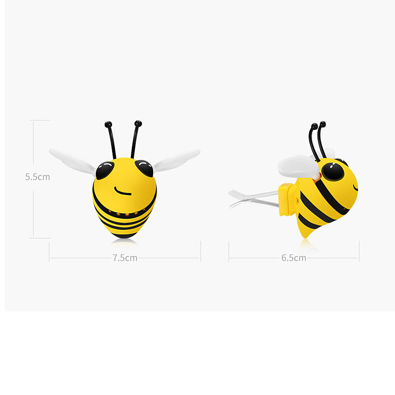 Cute Little Bee Car Air Freshe - Perfume Fragrance Time 评论和价格