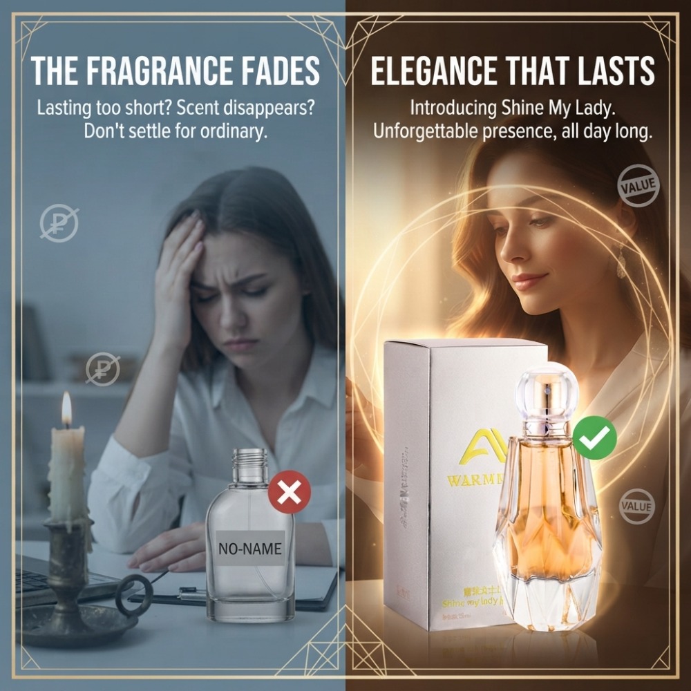 50ML Shine My Lady Perfume Las - Unique Perfume Fragrance 评论和价格